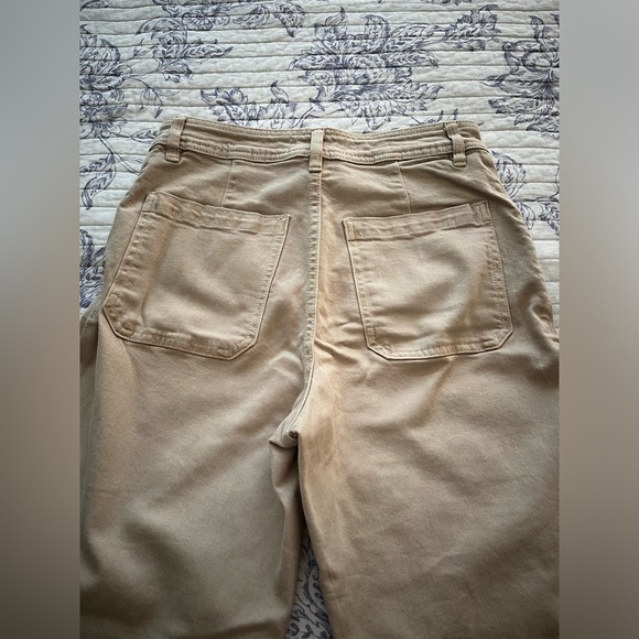 Mango Catherine jeans in tan size 6 - Picture 3 of 8